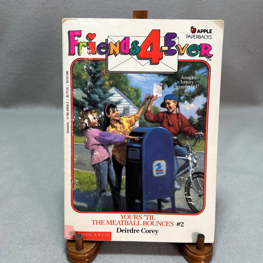 Friends 4-Ever Deirdre Corey 90s Vintage Paperbacks Lot of 4 YA Young Adult Teen - Picture 4 of 11